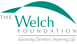 Welch Foundation logo