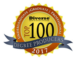top 100 diverse degree producers