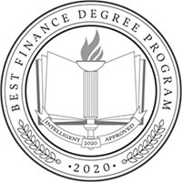 best finance degree badge