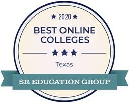 Best online college 2020 badge