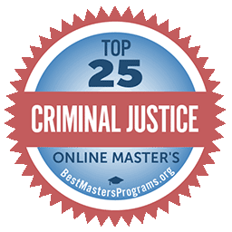 top 25 online masters badge
