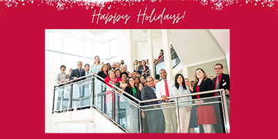 Happy Holidays from the Marilyn Davies College of Business Faculty and Staff