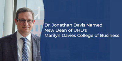 Dr. Jonathan Davis New Dean for Marilyn Davies College of Business