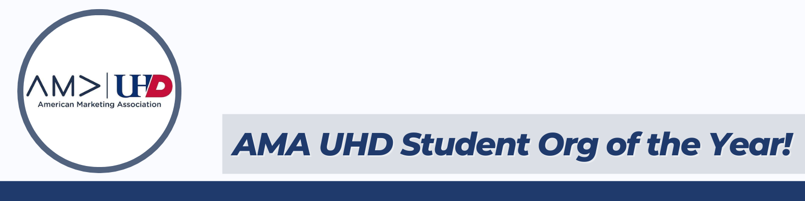 Header of AMAM UHD Student Org of the Year