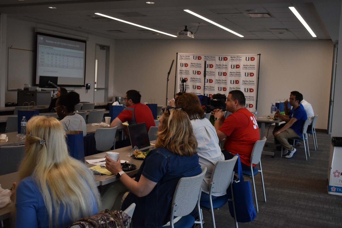 Participants in the Lunch & Learn