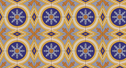 spanish tile pattern