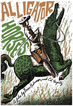 Alligator Horses poster for Ed Hugetz Film Festival