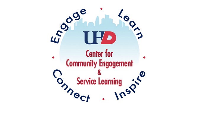 UHD Center for Community Engagement and Service Learning logo