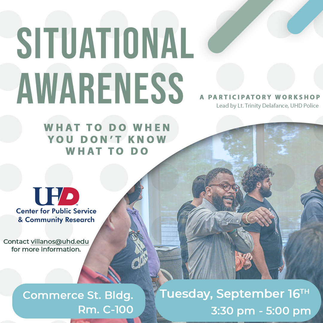 Situational Awareness Workshop Situational Awareness Workshop