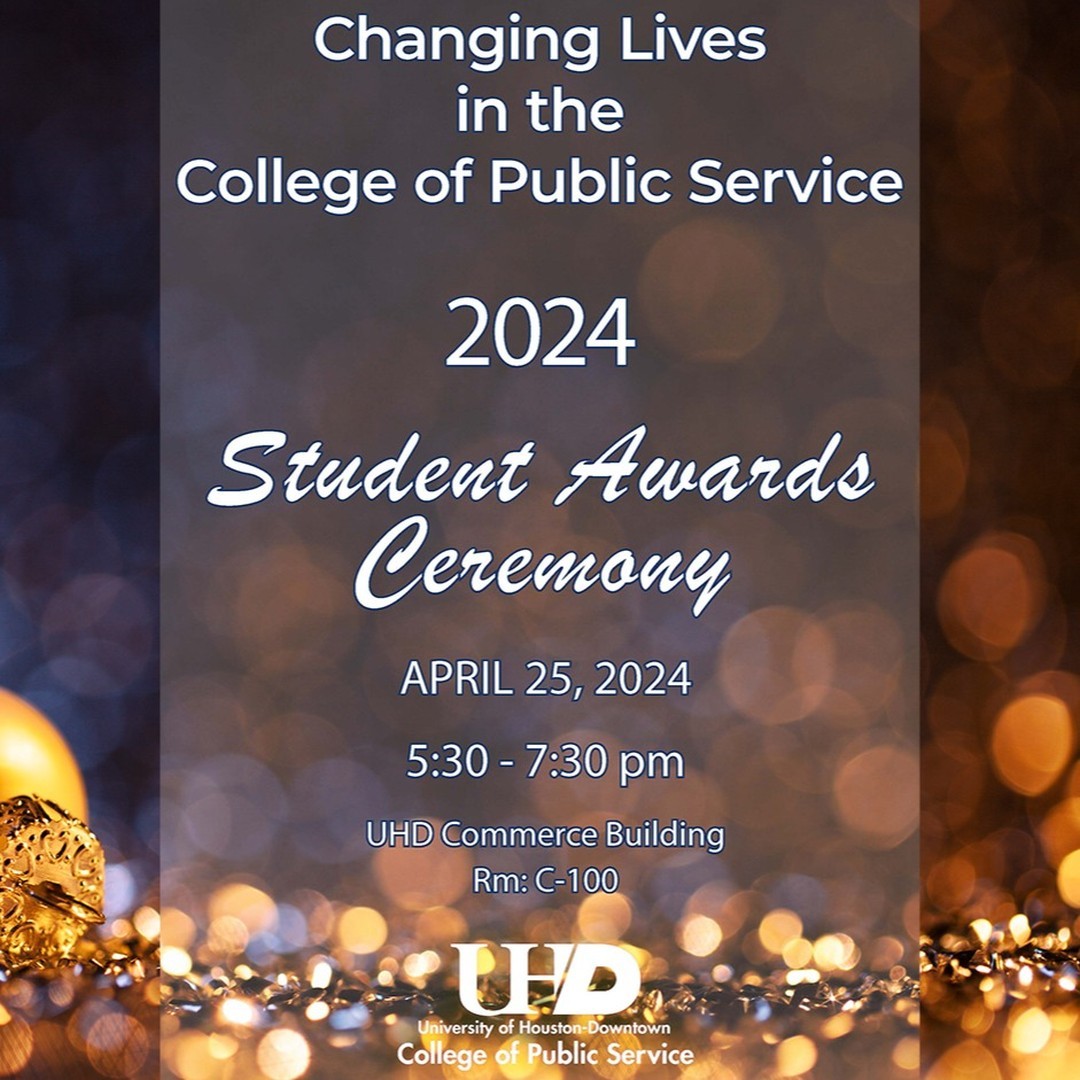  The College of Public Service Student Awards Ceremony