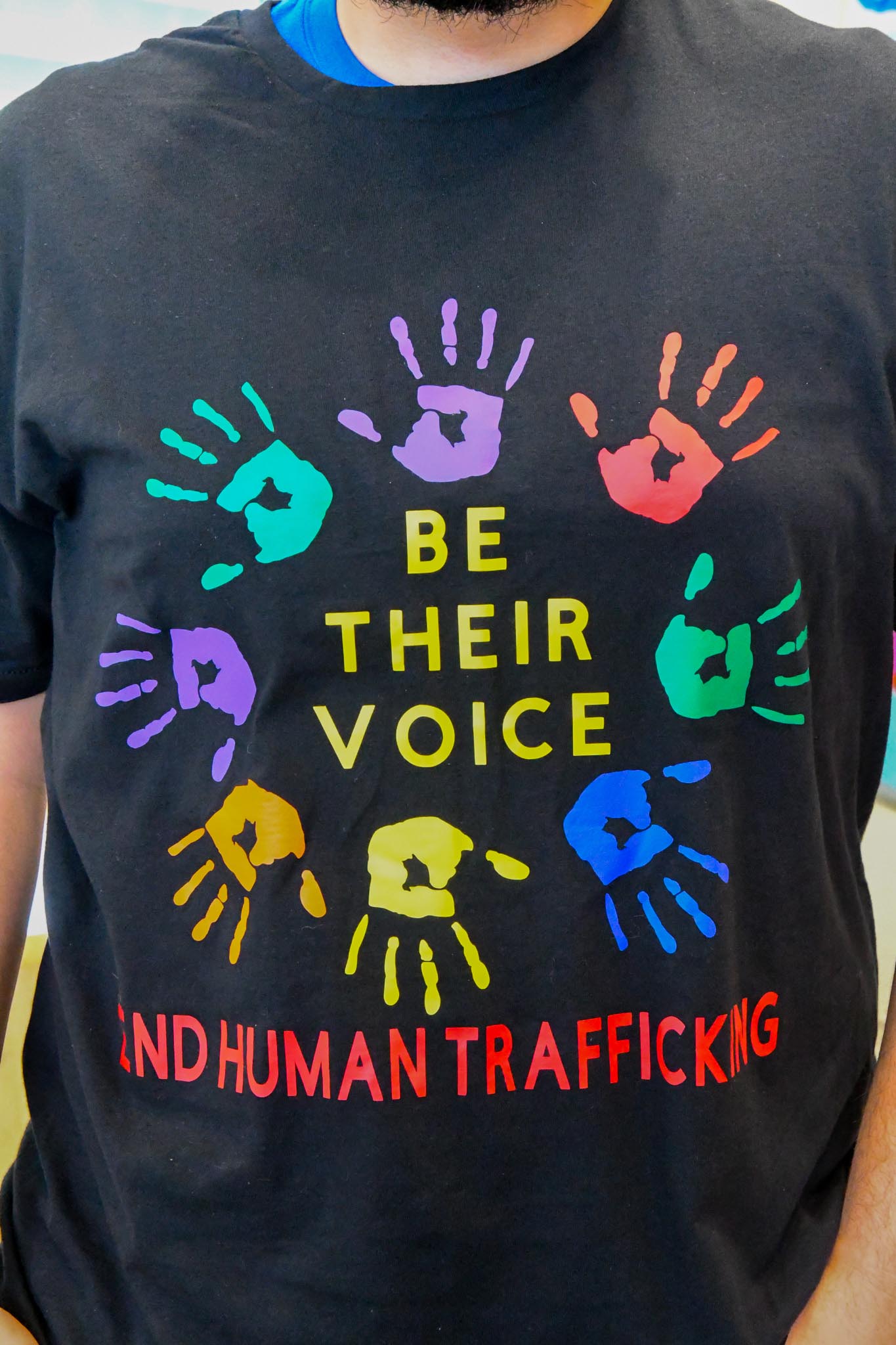 Be Their Voice - Human Trafficking Drive T-shirt