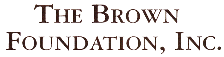 The Brown Foundation Logo