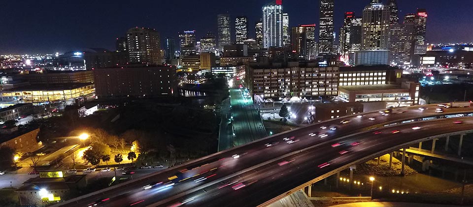 Downtown Houston at Night