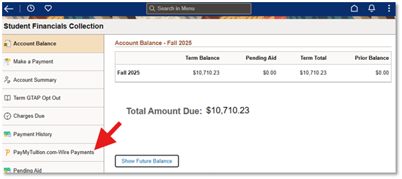 Select PayMyTuition.com