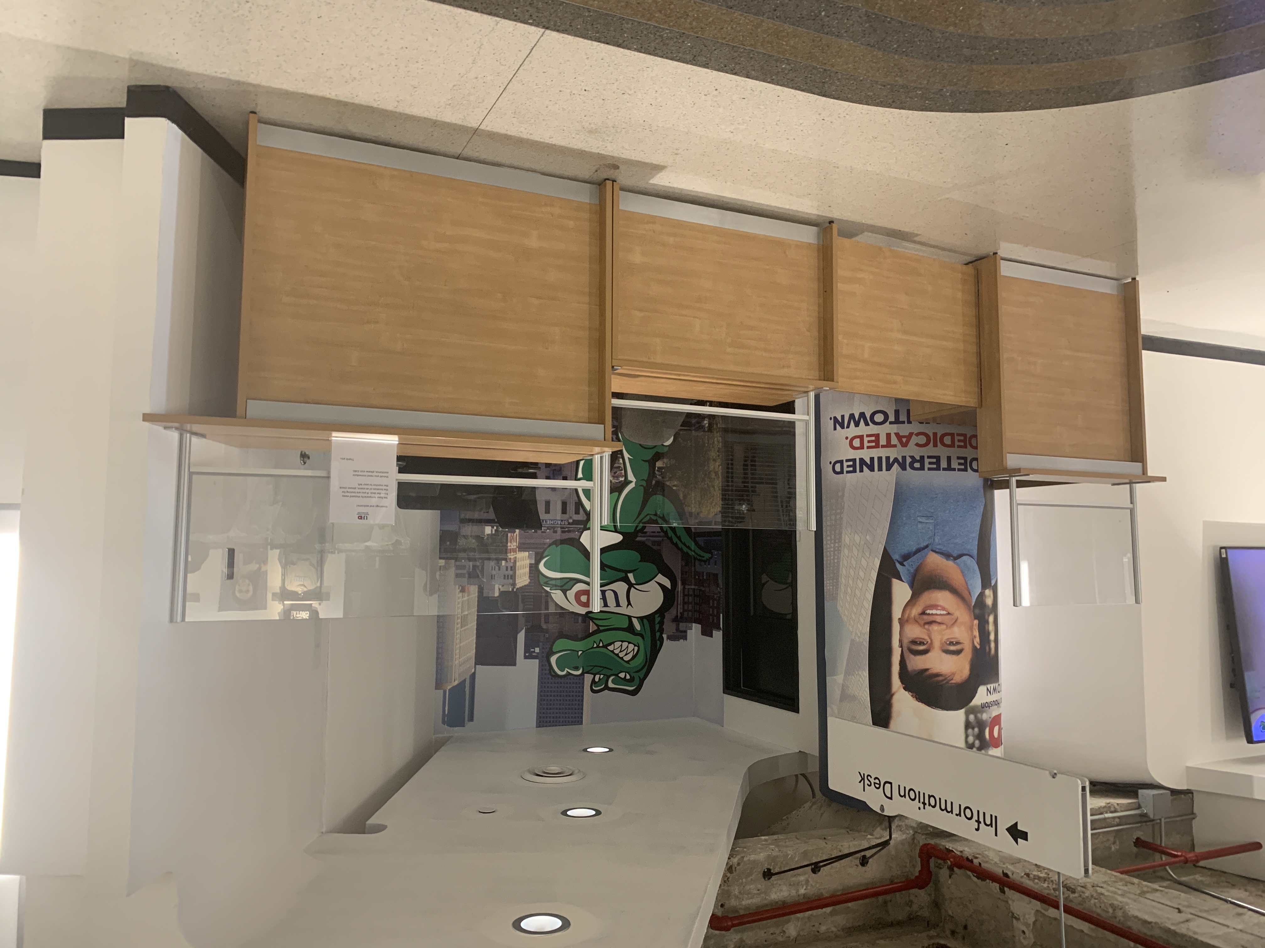 S355 Information Desk after