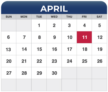 April Calendar