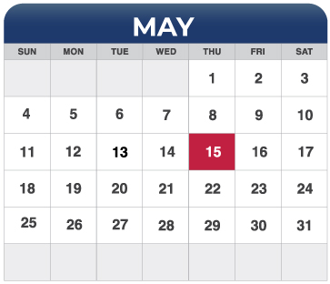 May Calendar