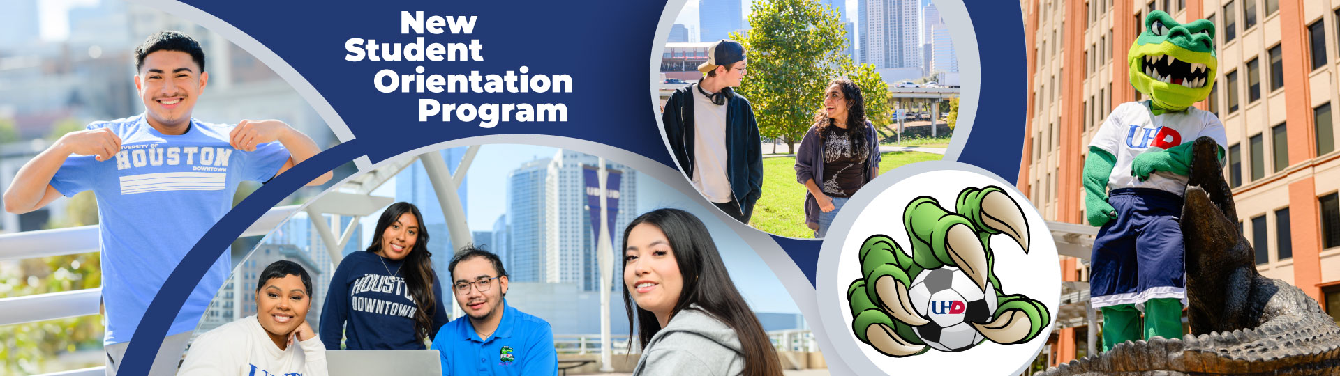 UHD students accross campus