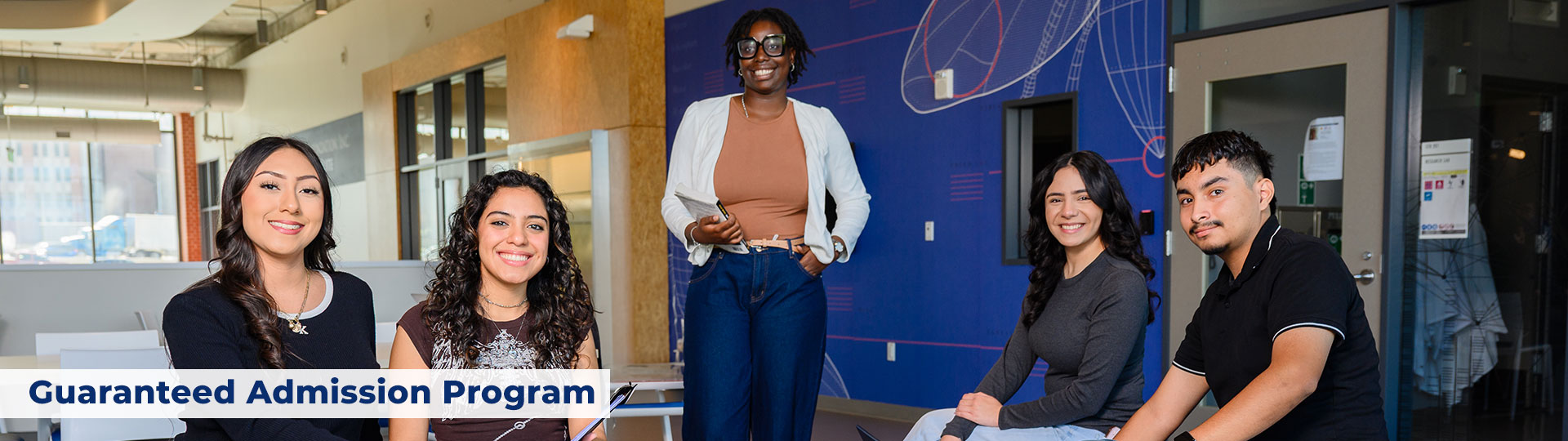 UHD student on campus