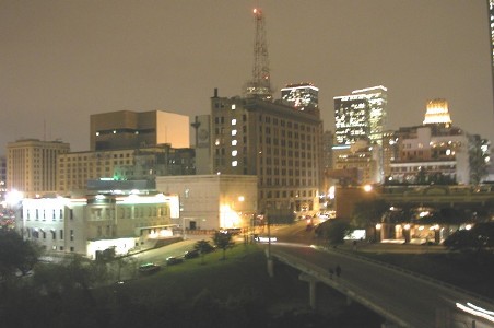 South Deck Night View of Downtown 