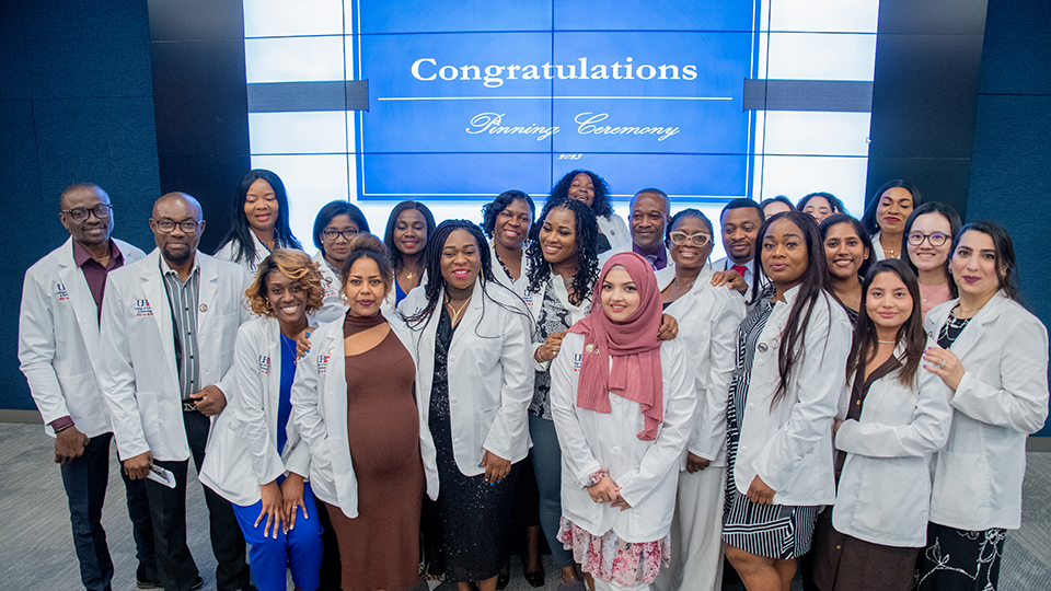 Group Photo of Nurses at the Pinning Ceremony
