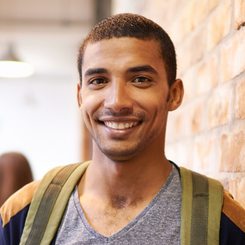 smiling student