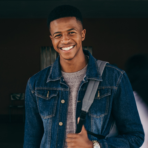 smiling student smiling student