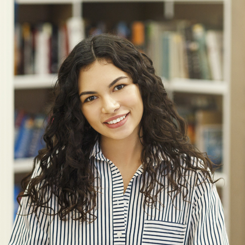 smiling student