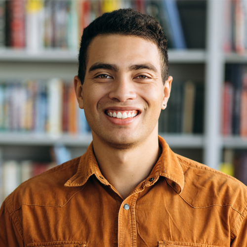smiling student