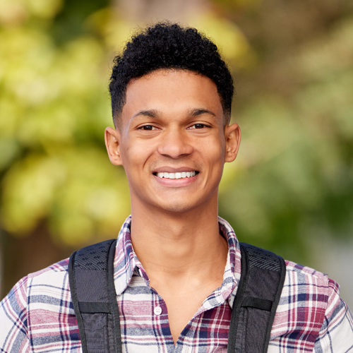 smiling student