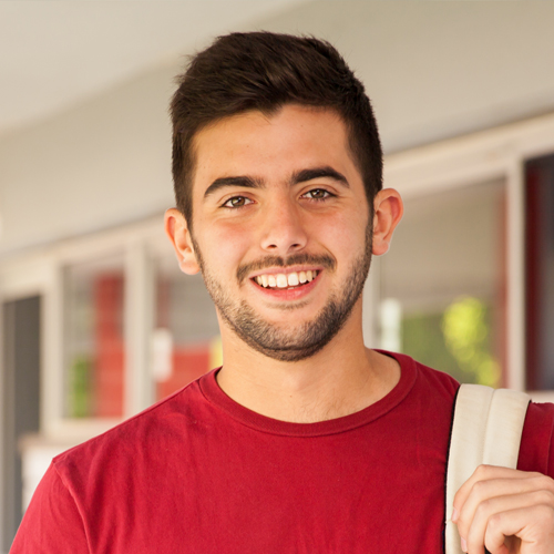 smiling student smiling student