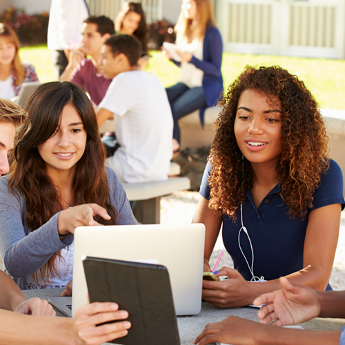group of students