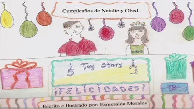 Cumpleanos de Natalie y Obed book cover