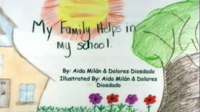 My Family Helps in My School  book cover