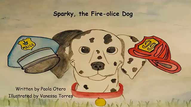 Sparky, the Fire-olice Dog book cover