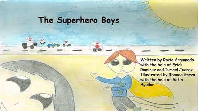The Superhero Boys book cover