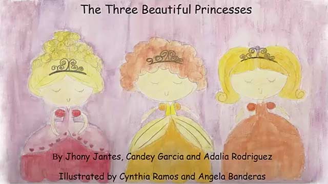 The Three Beautiful Princesses book cover