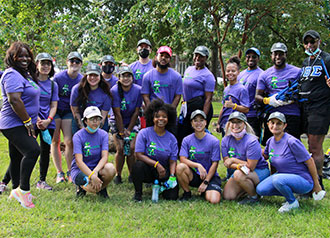 Students Gardening