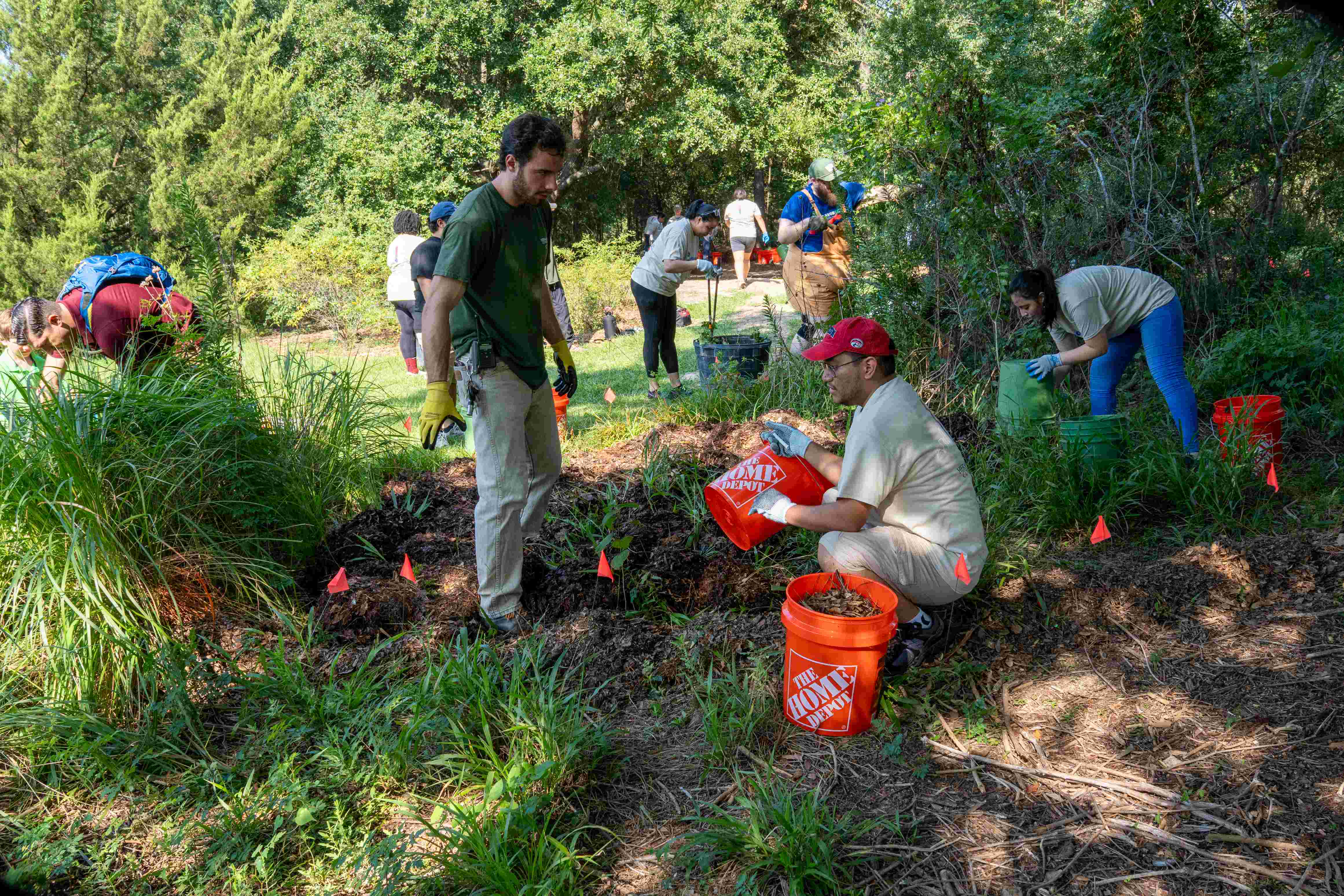volunteers