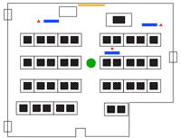 A715 Classroom Floorplan