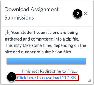 canvas download submissions link