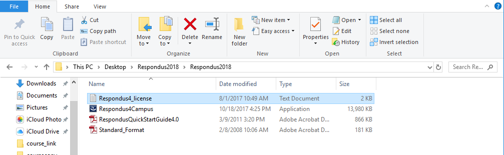 You can access the license information by opening the text document located within the extracted zip folder. 