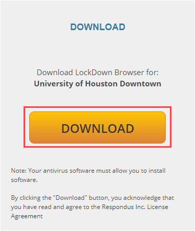orange download button