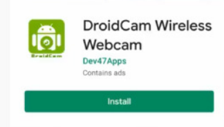 DroidCam Wireless Webcam App