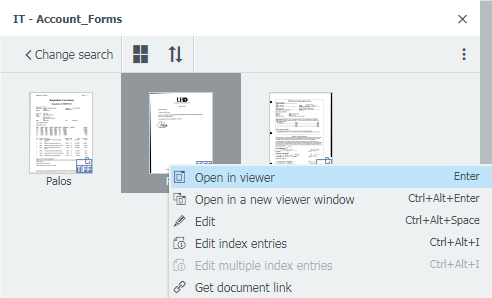 a screenshot of the Open inViewer option