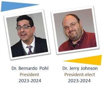 Dr. Bernardo Pohl and Dr. Jerry Johnson
