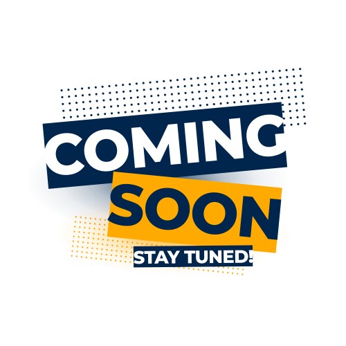 Coming Soon event place holder
