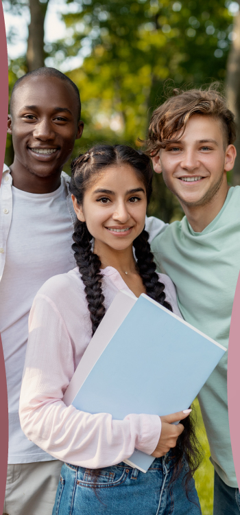 3 colleg students