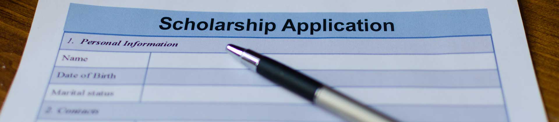 Scholarship applicattion form