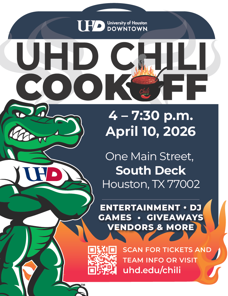 UHD Chili Cook-Off flyer graphic
